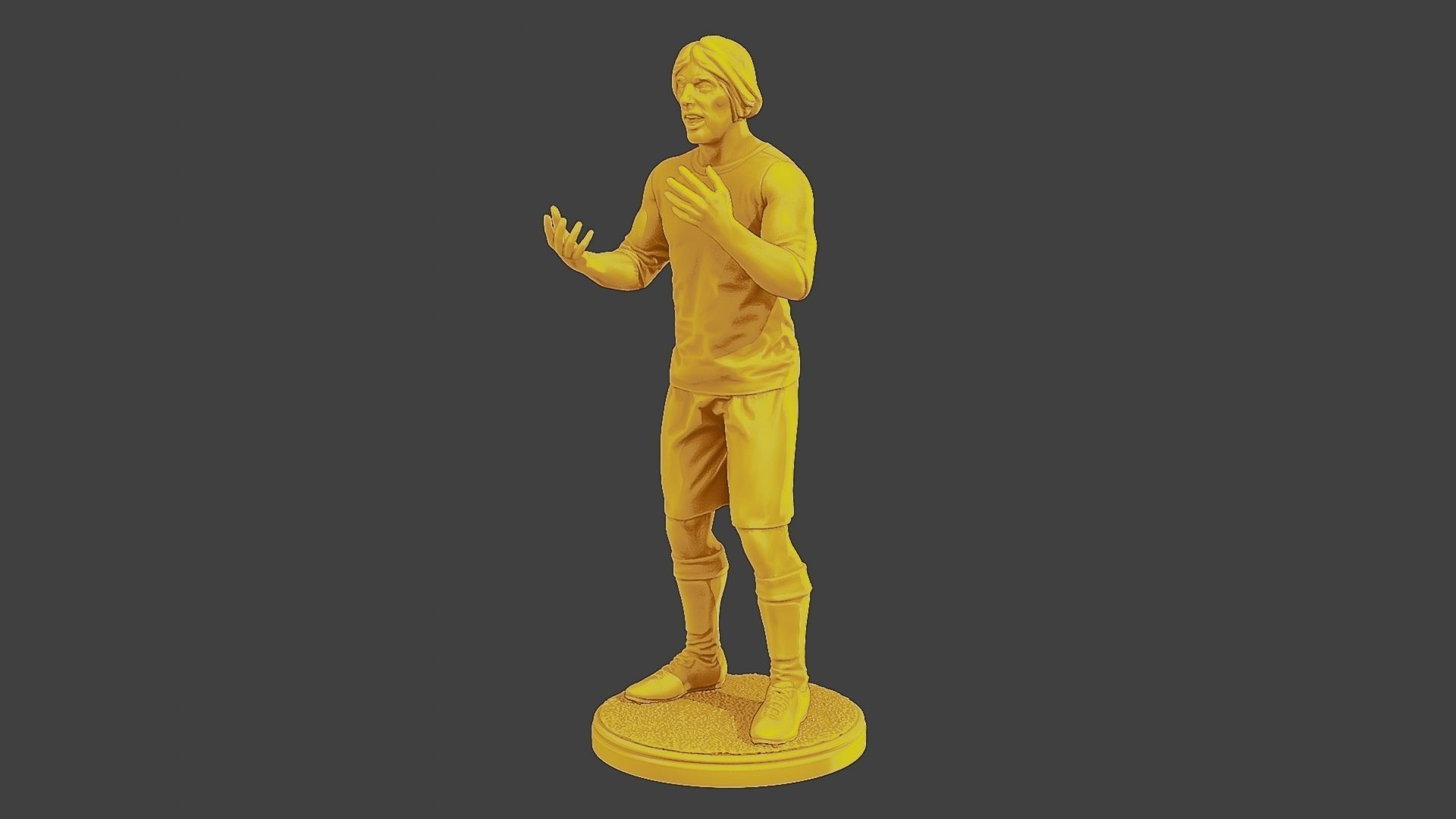 Soccer Player SP 027 3D print model_2