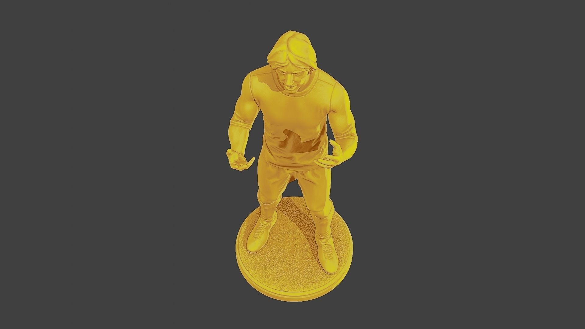 Soccer Player SP 027 3D print model_14