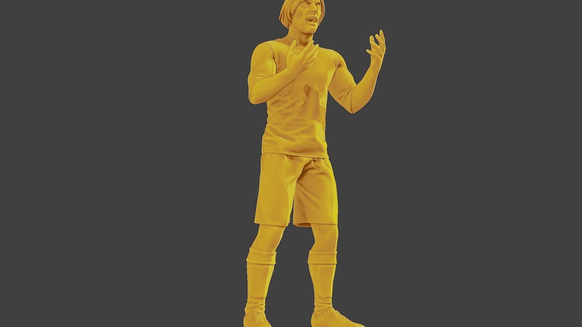 Soccer Player SP 027 3D print model_13