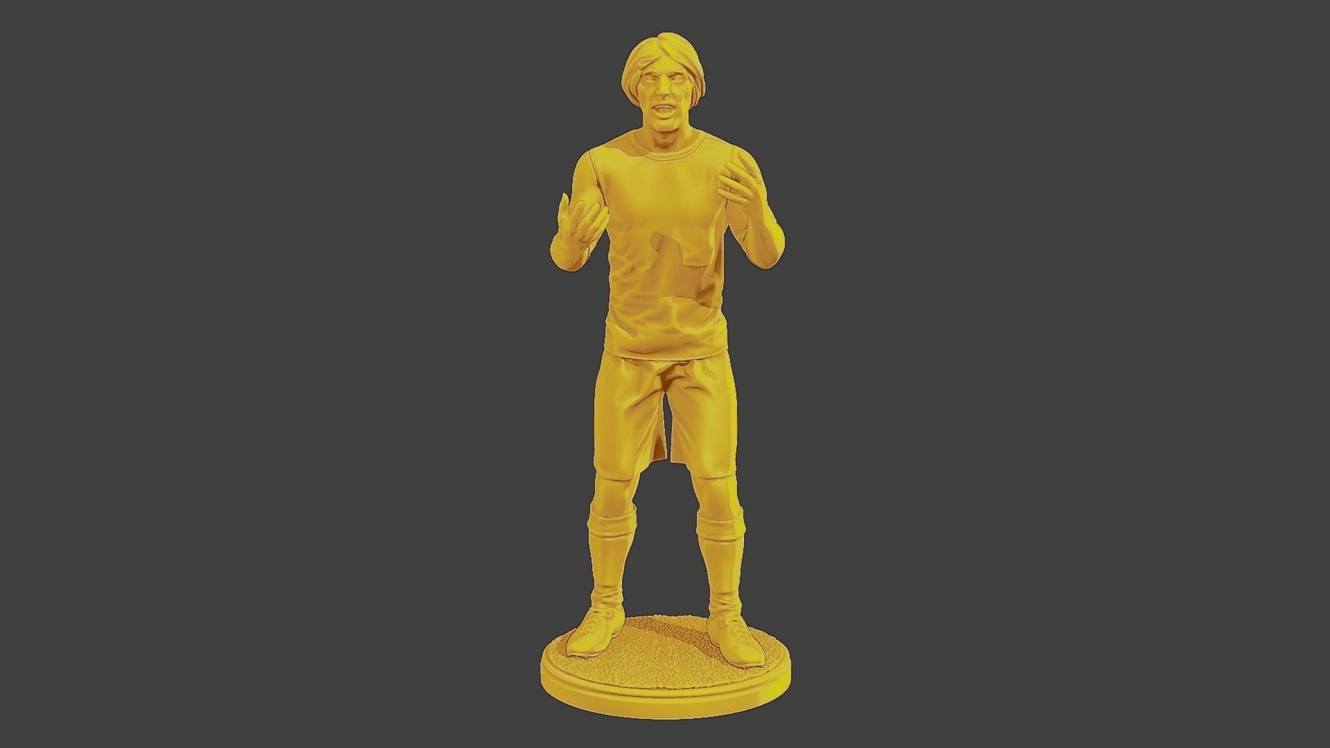 Soccer Player SP 027 3D print model_11