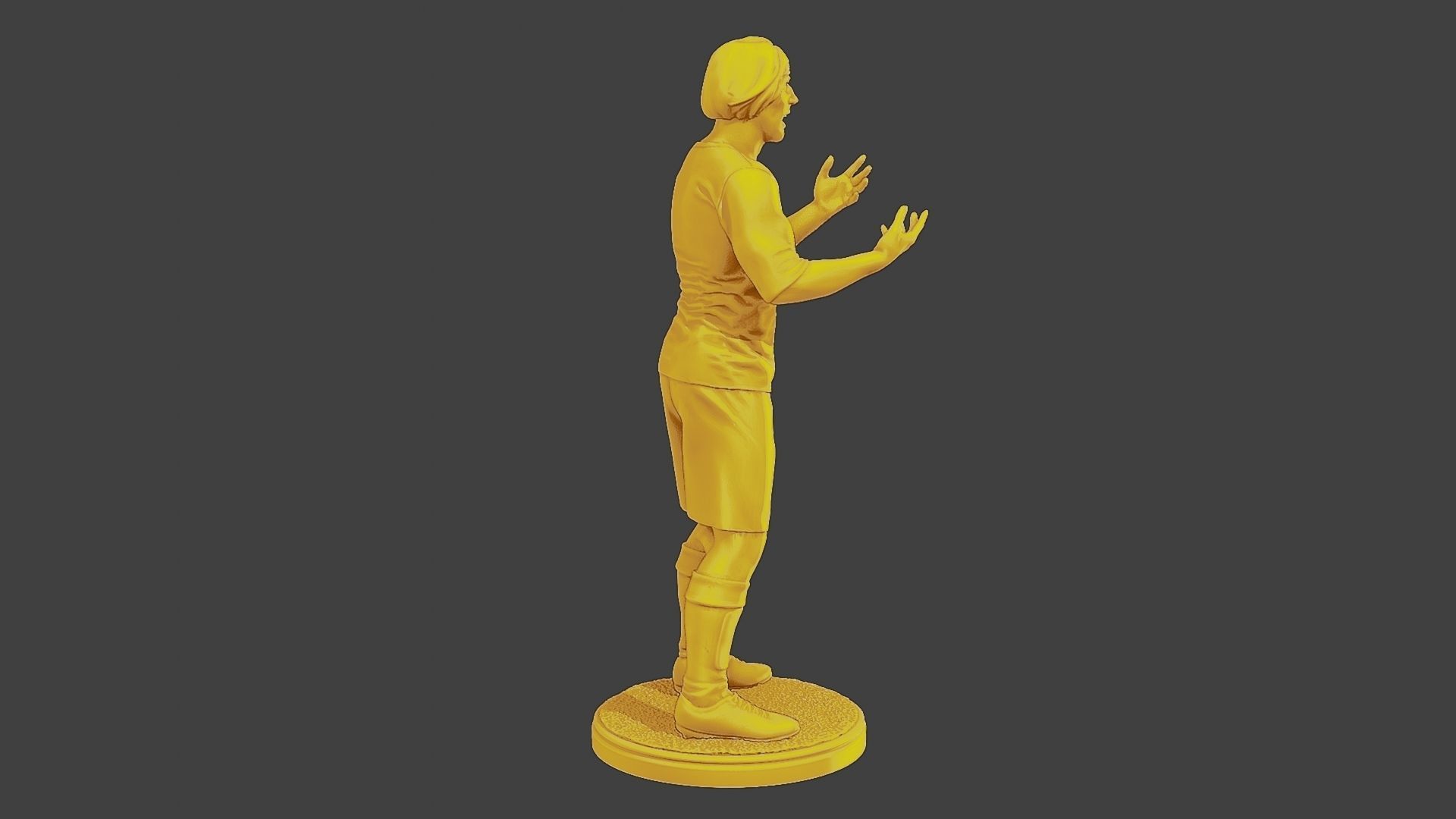 Soccer Player SP 027 3D print model_8