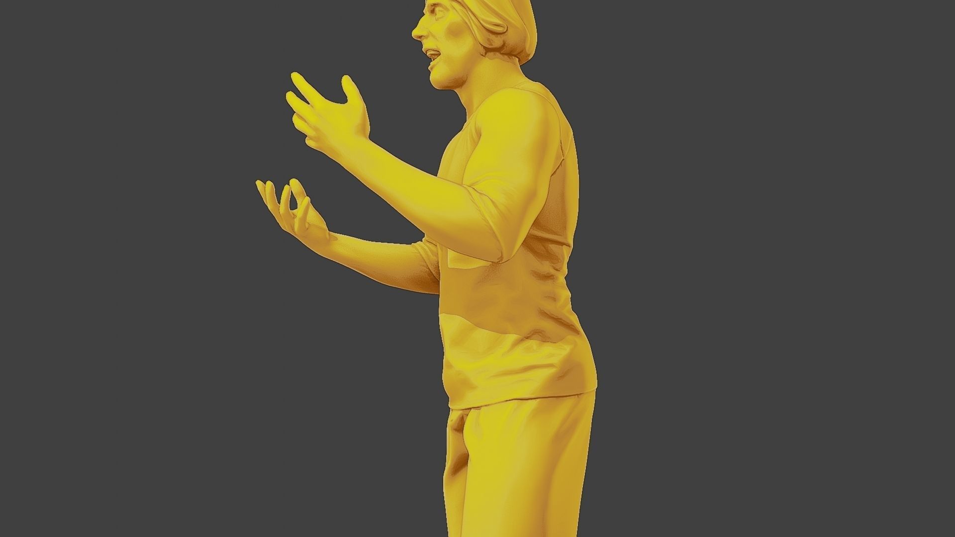 Soccer Player SP 027 3D print model_17