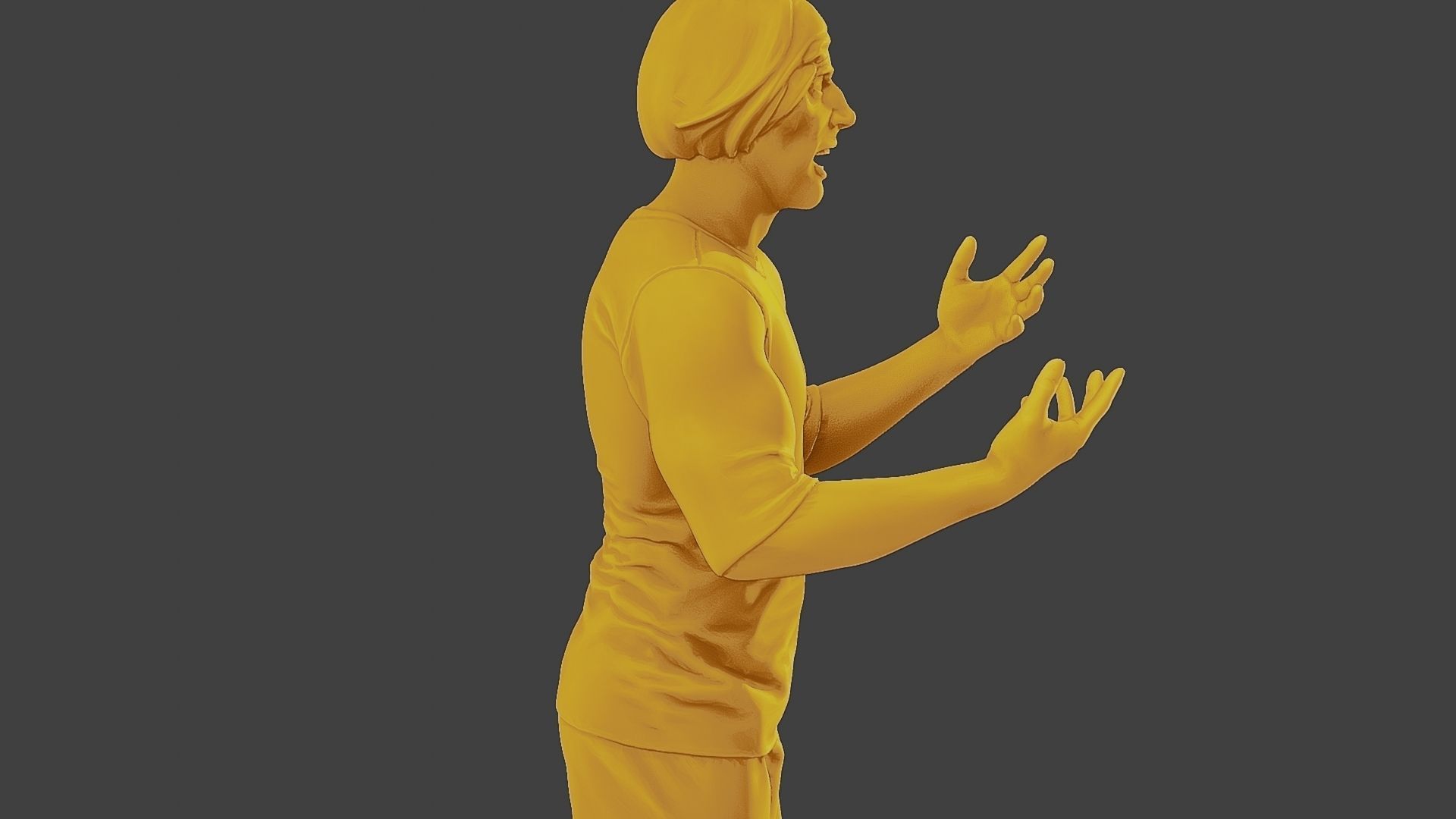 Soccer Player SP 027 3D print model_20