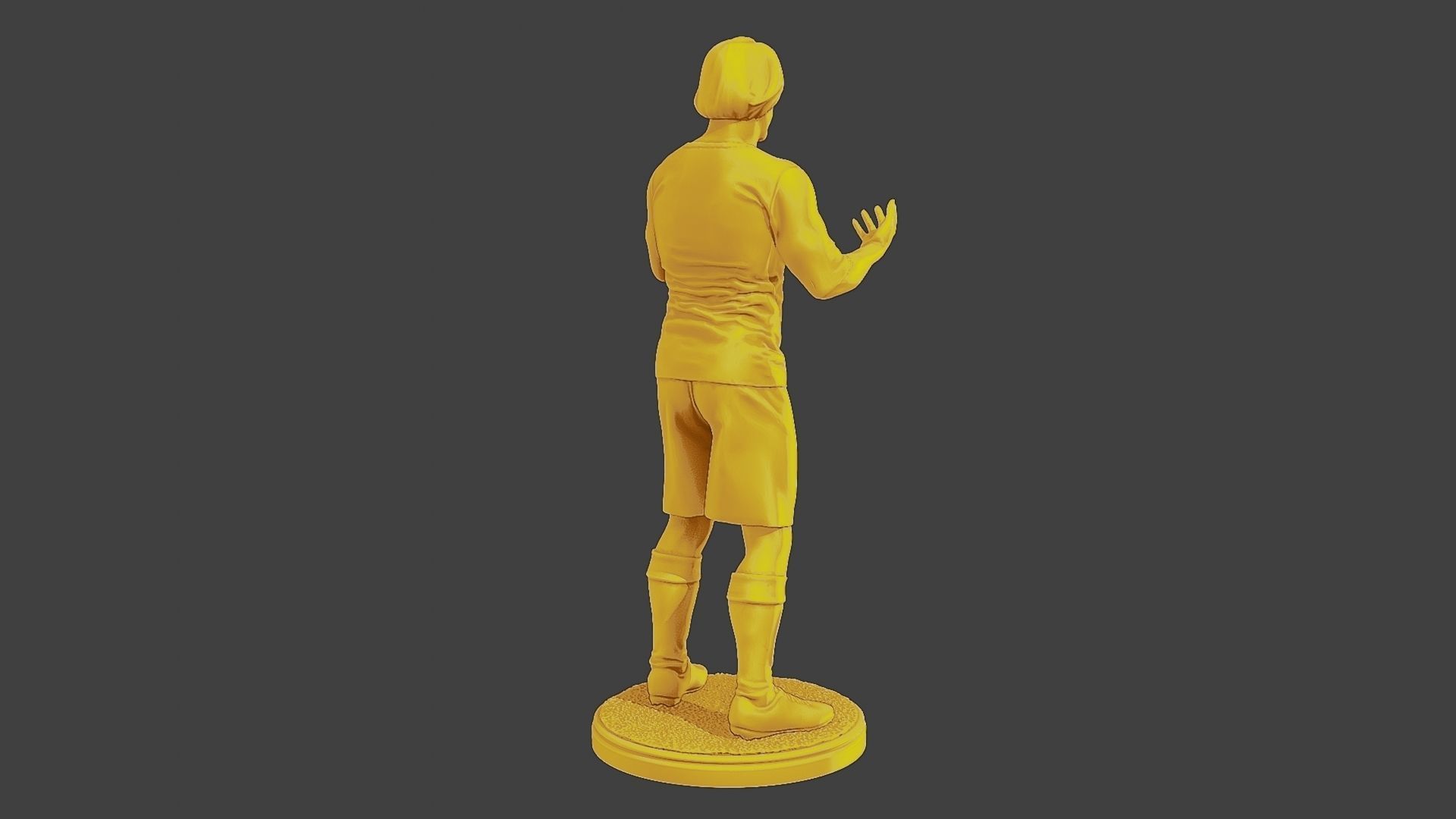 Soccer Player SP 027 3D print model_7