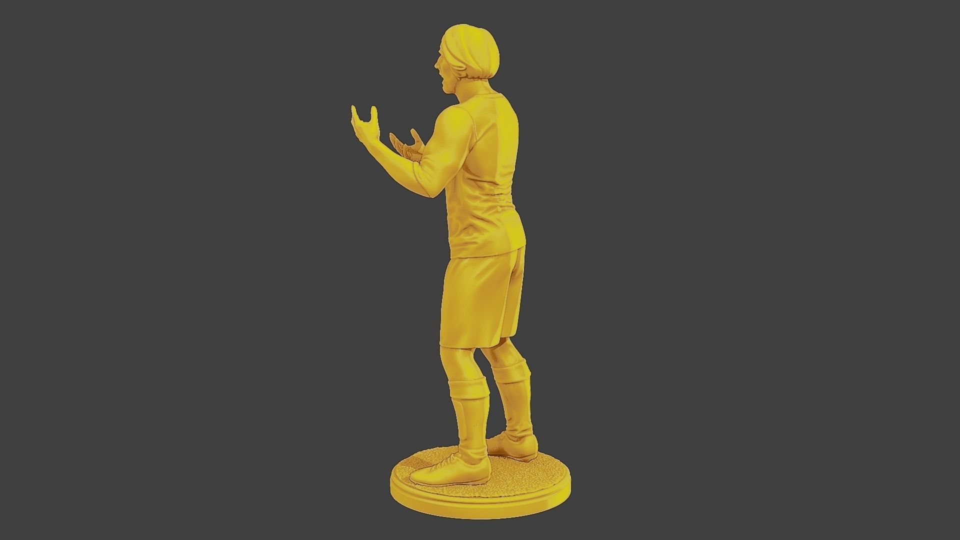 Soccer Player SP 027 3D print model_4