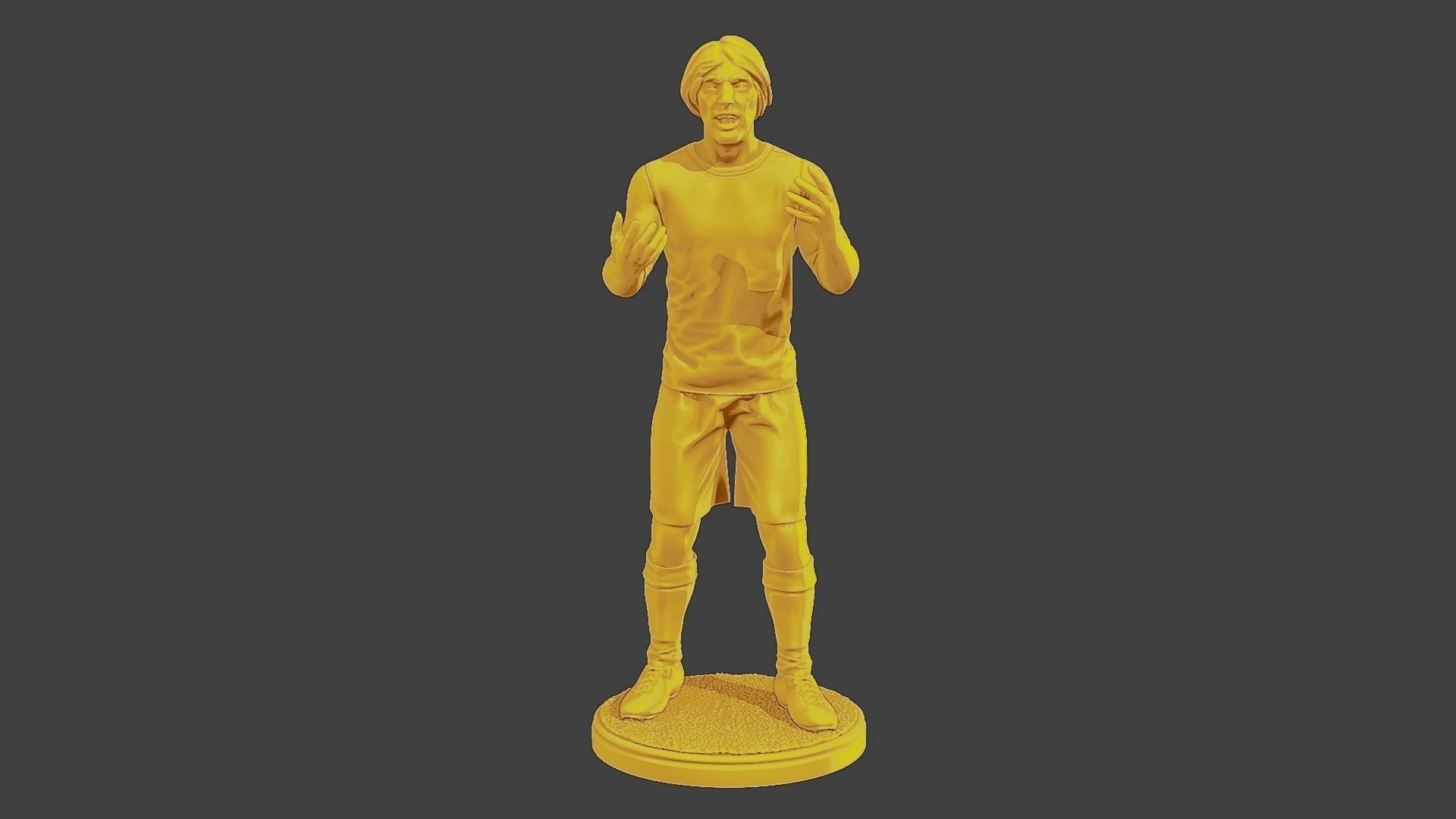 Soccer Player SP 027 3D print model_1