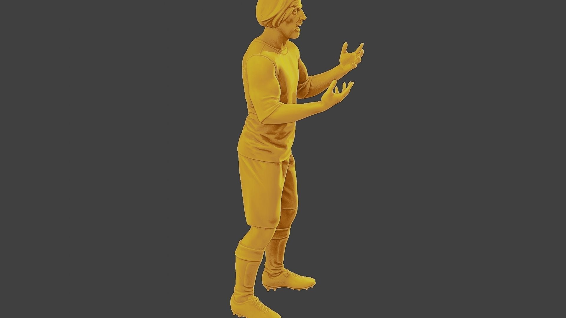 Soccer Player SP 027 3D print model_30