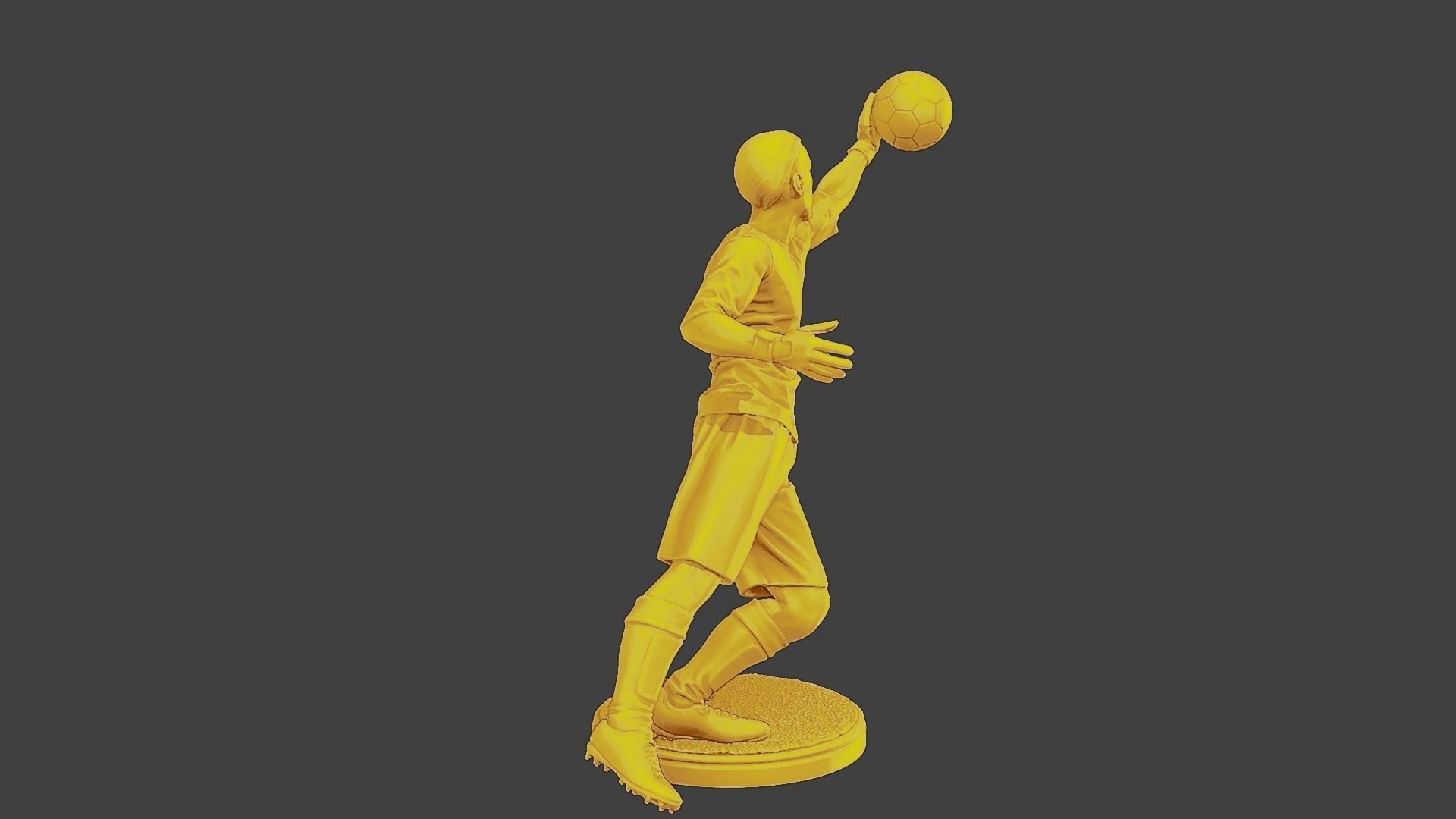 Soccer Player SP 029 3D print model_9