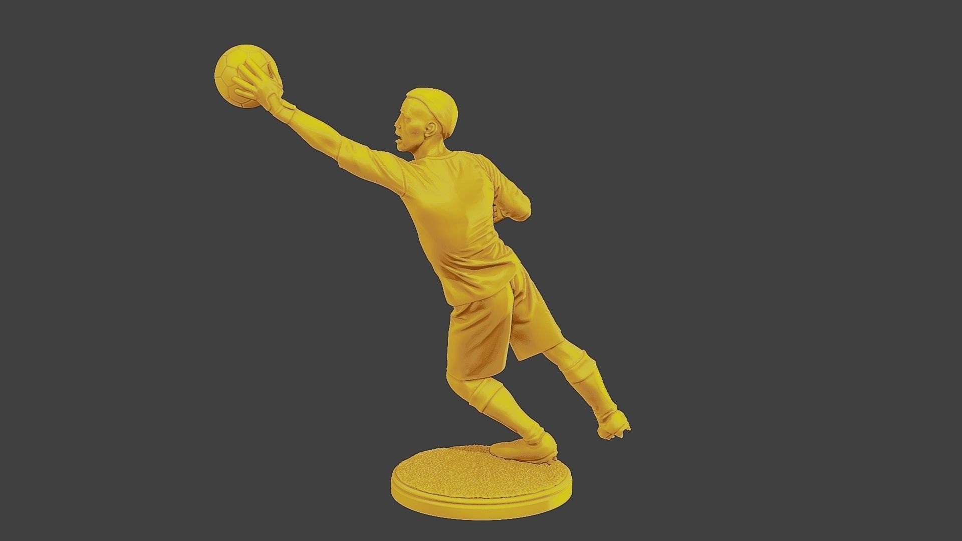 Soccer Player SP 029 3D print model_5