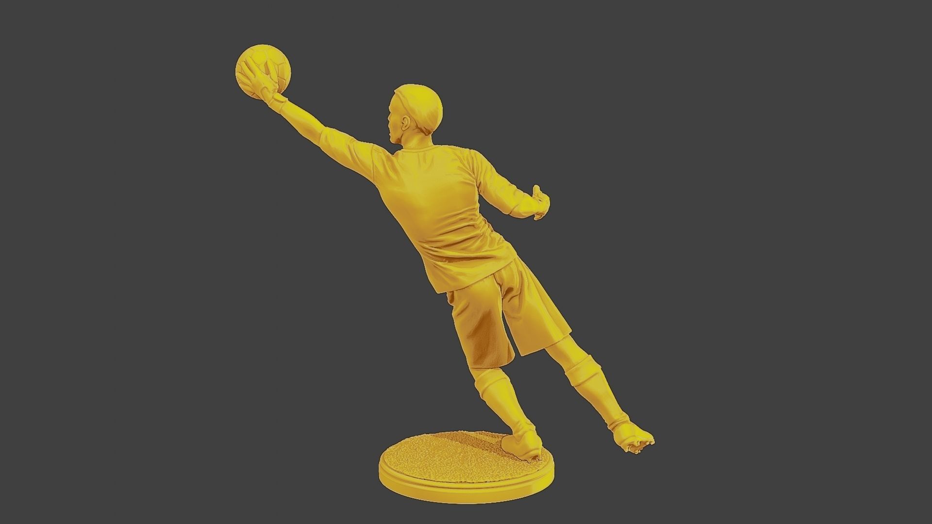 Soccer Player SP 029 3D print model_6