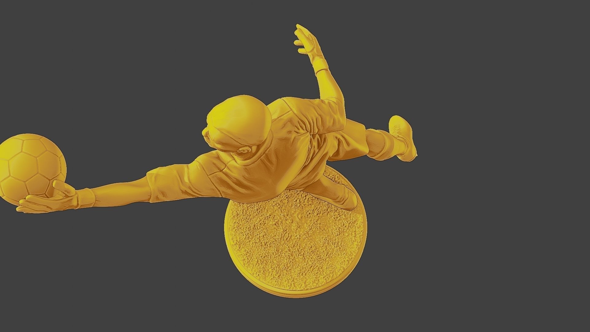 Soccer Player SP 029 3D print model_16