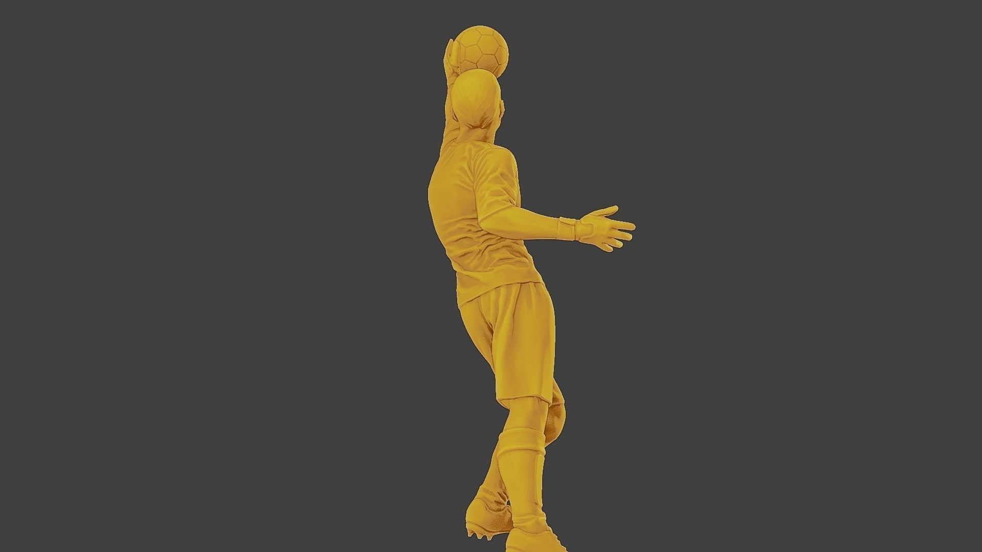 Soccer Player SP 029 3D print model_31
