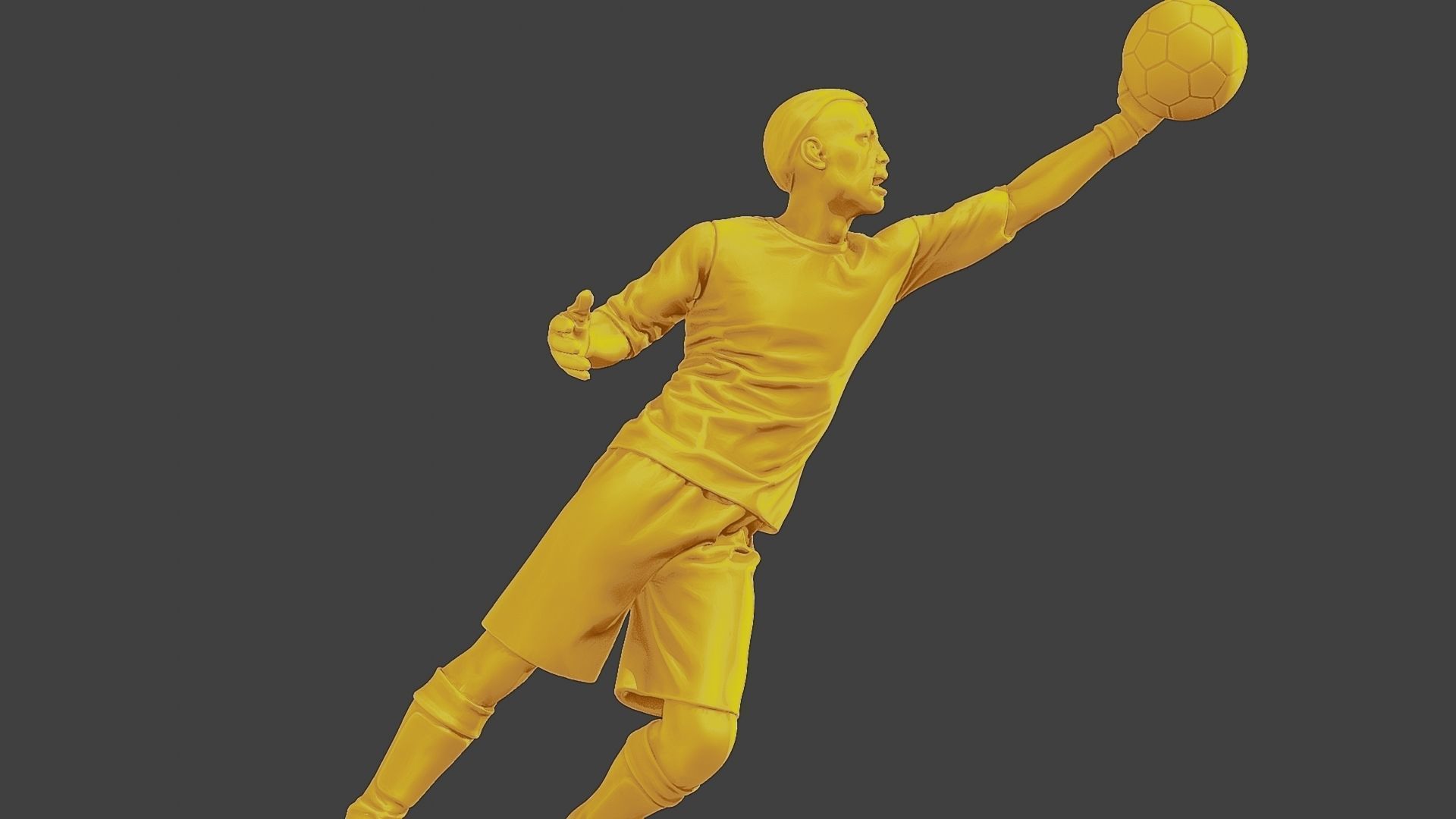 Soccer Player SP 029 3D print model_28