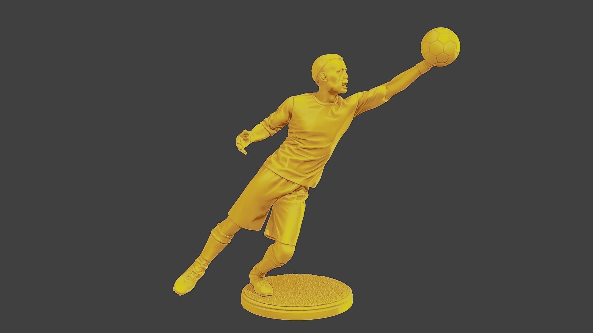 Soccer Player SP 029 3D print model_1