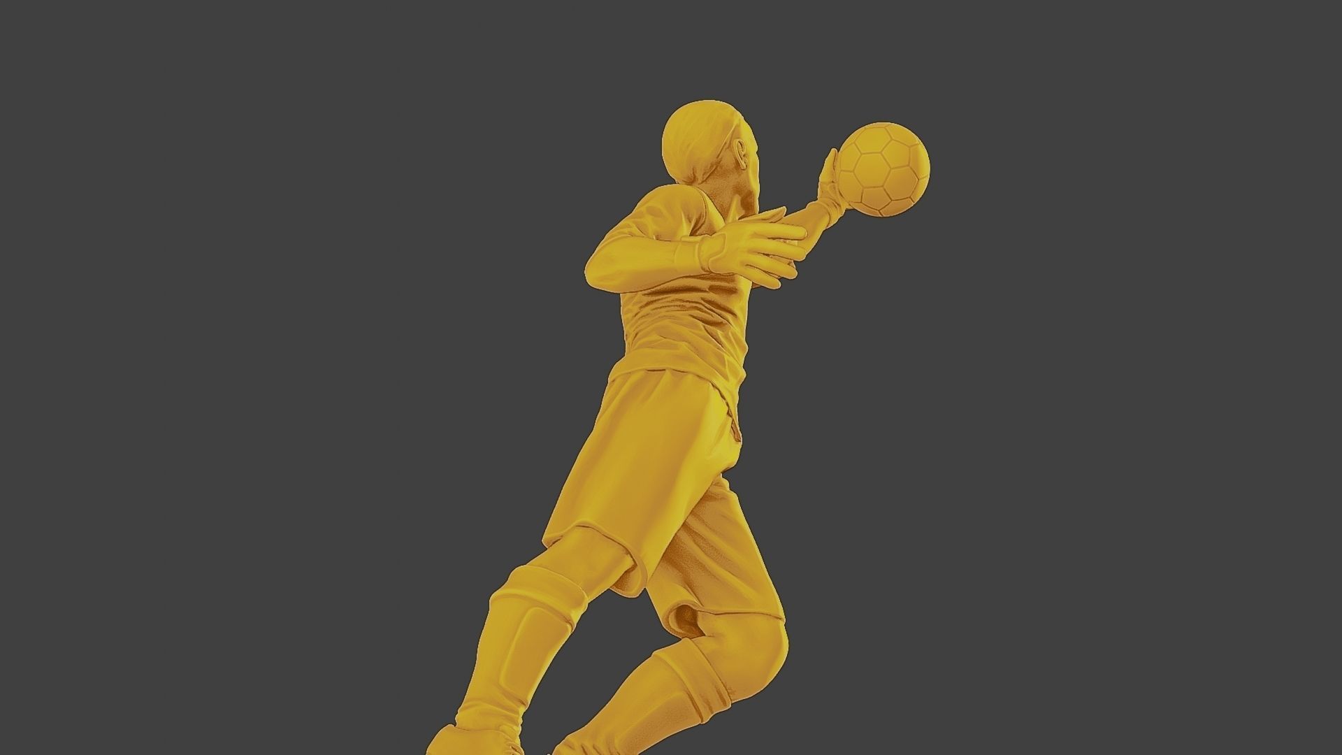 Soccer Player SP 029 3D print model_29