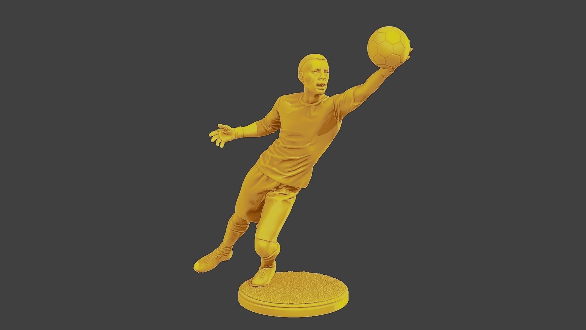 Soccer Player SP 029 3D print model_2