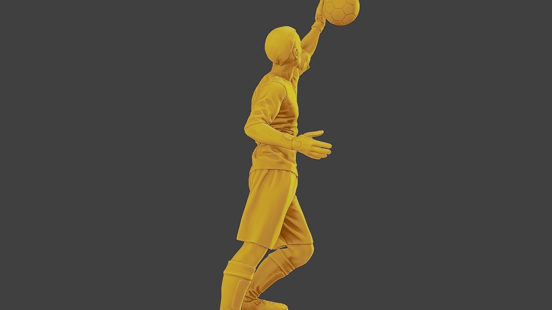 Soccer Player SP 029 3D print model_30