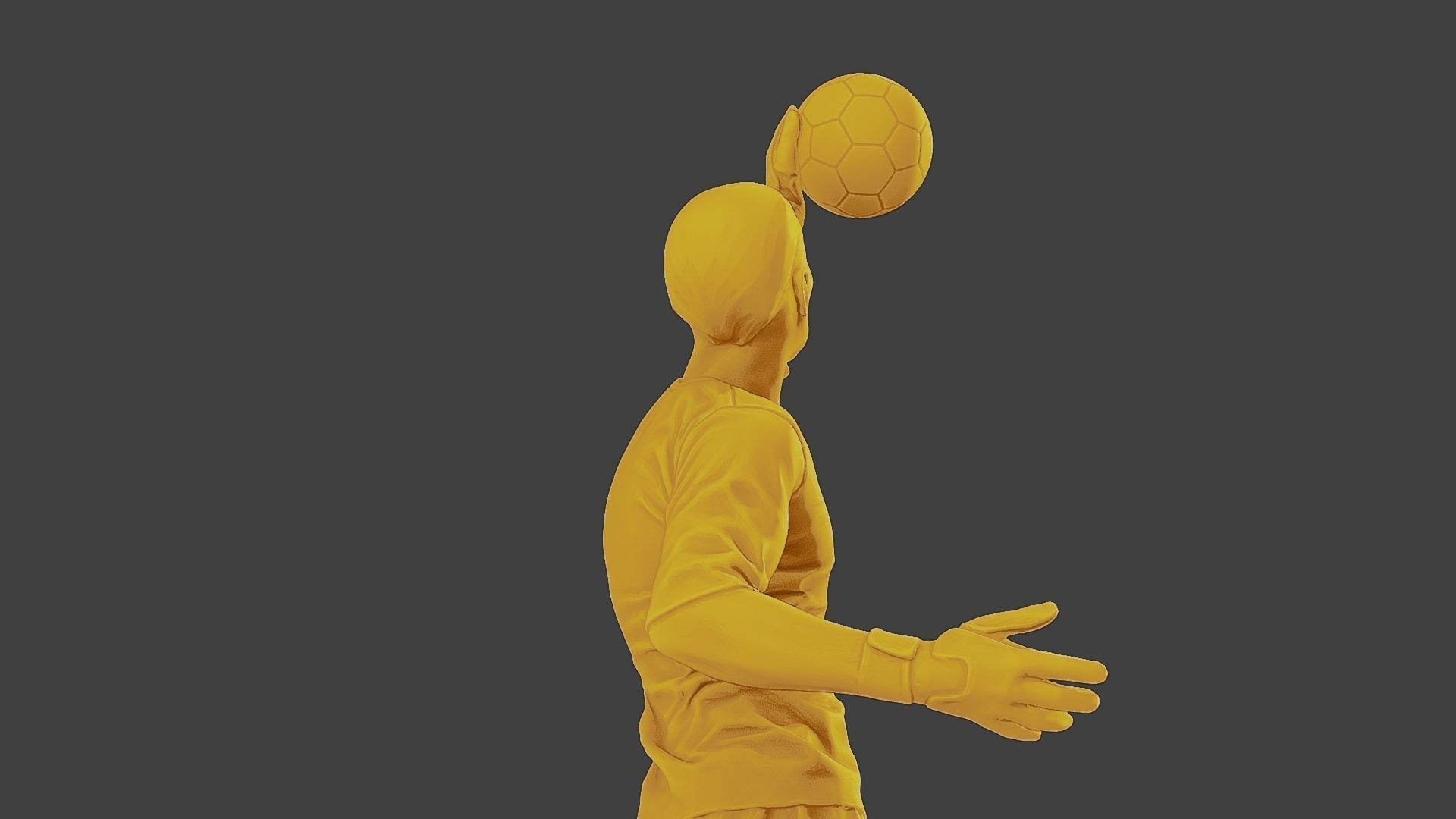 Soccer Player SP 029 3D print model_20