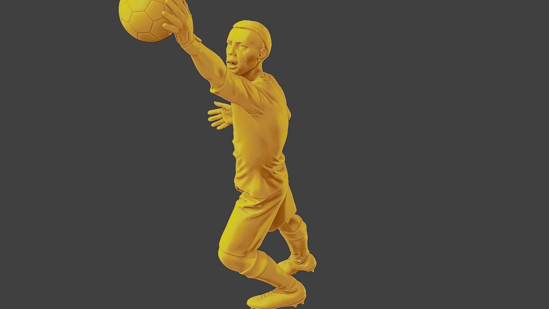 Soccer Player SP 029 3D print model_26