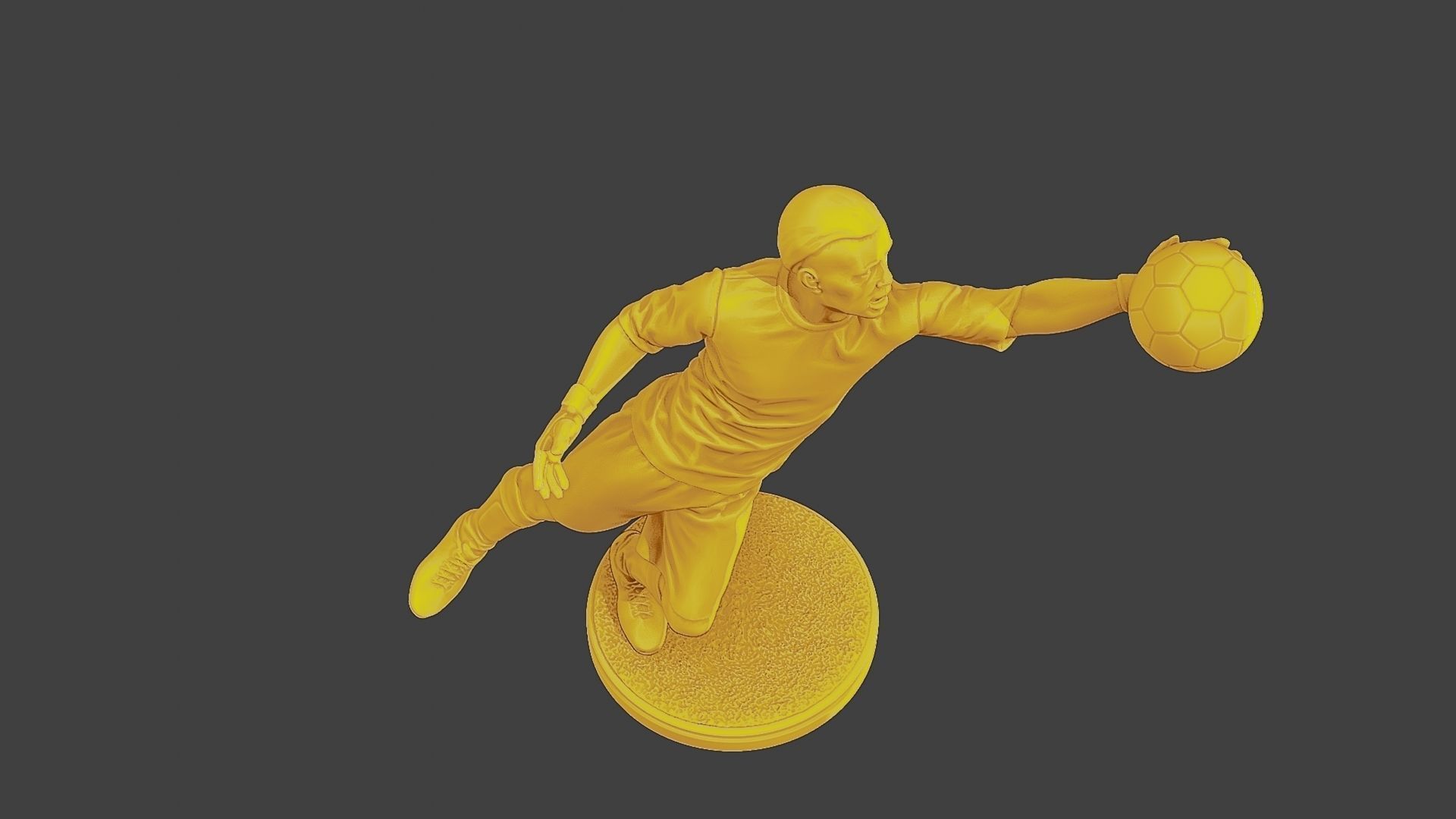 Soccer Player SP 029 3D print model_14