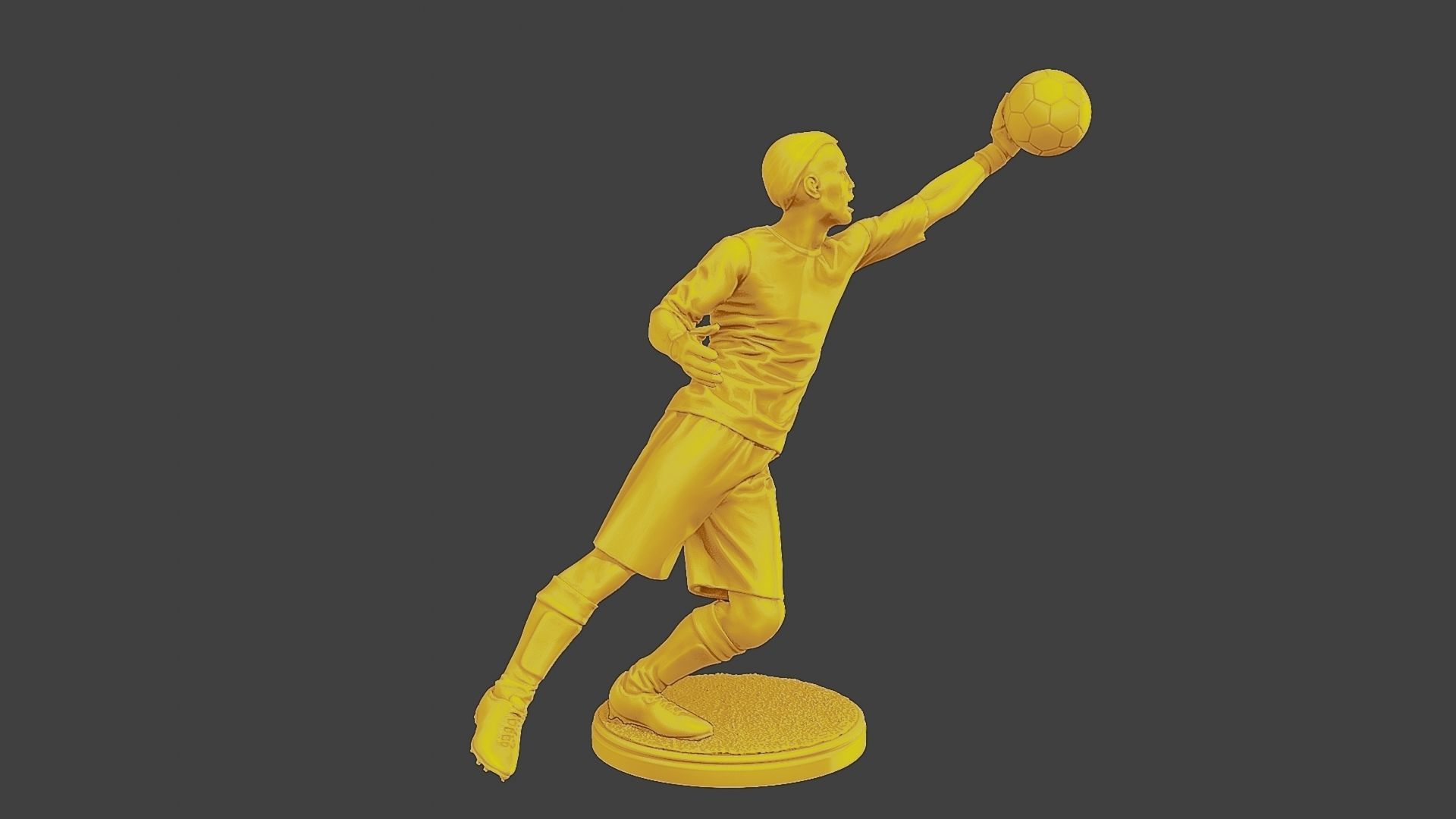 Soccer Player SP 029 3D print model_10