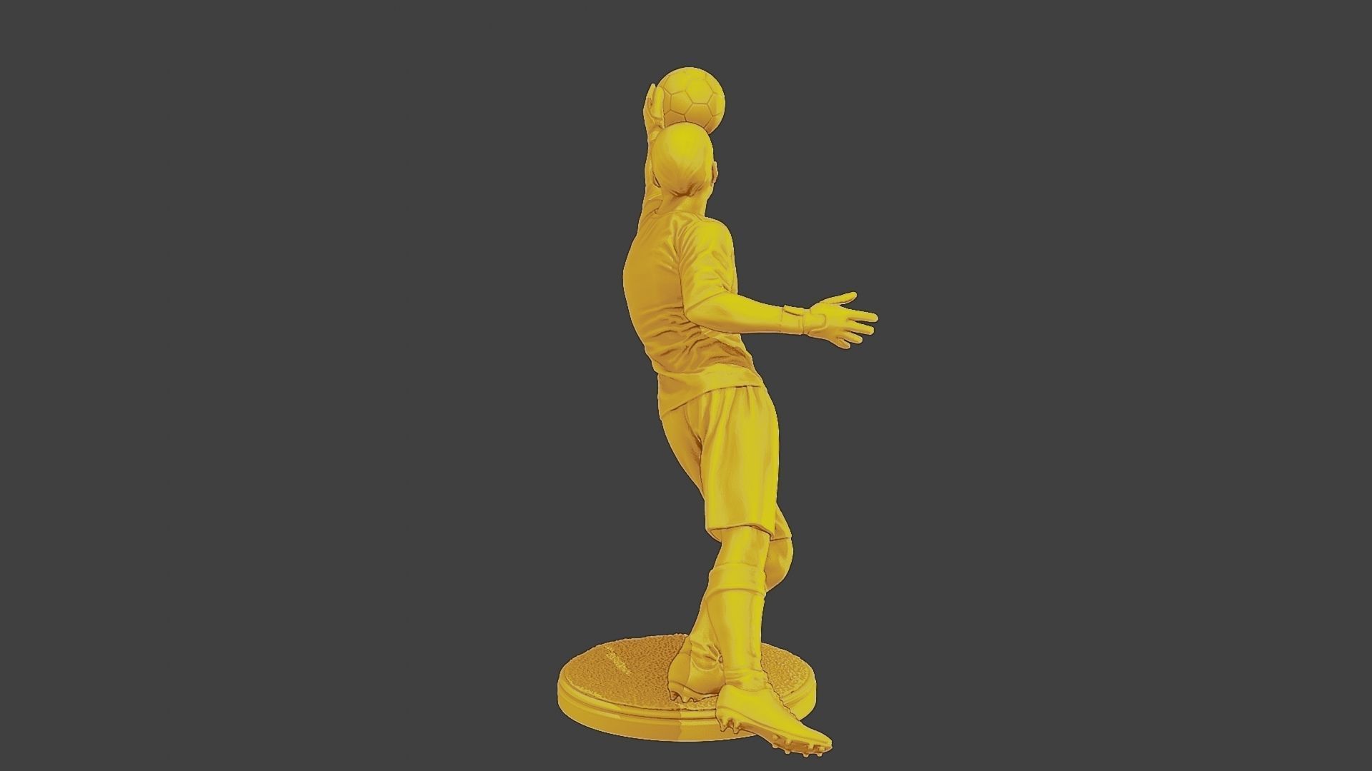 Soccer Player SP 029 3D print model_8