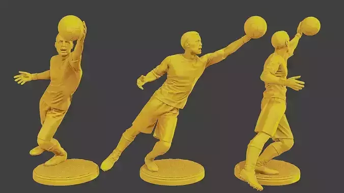Soccer Player SP 029 3D print model