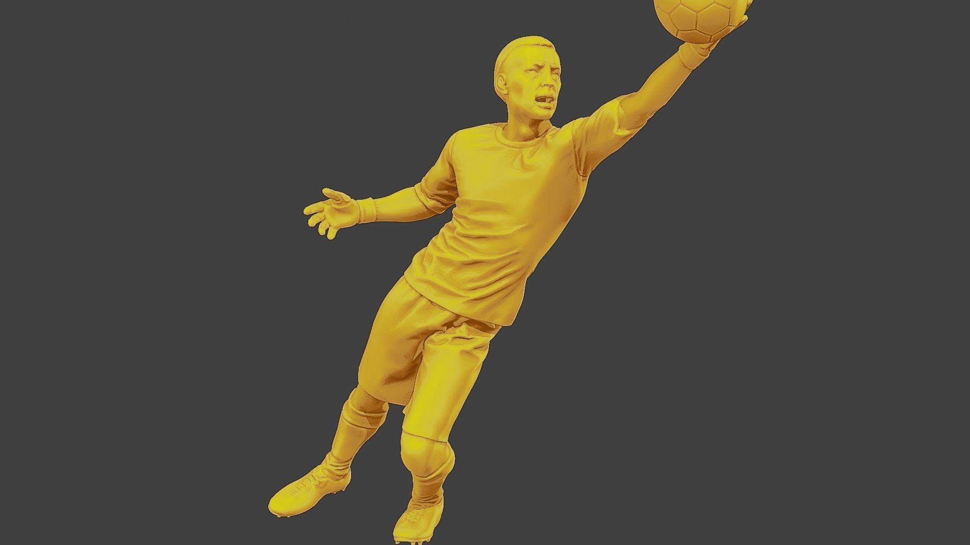 Soccer Player SP 029 3D print model_27