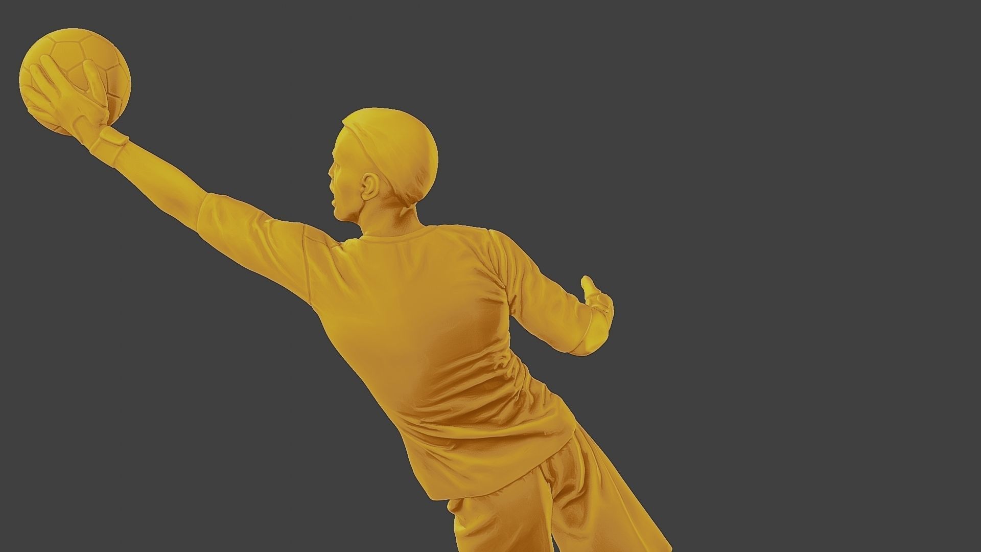 Soccer Player SP 029 3D print model_21