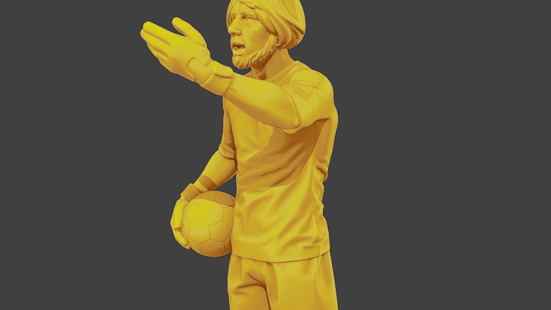 Soccer Player SP 030 3D print model_18