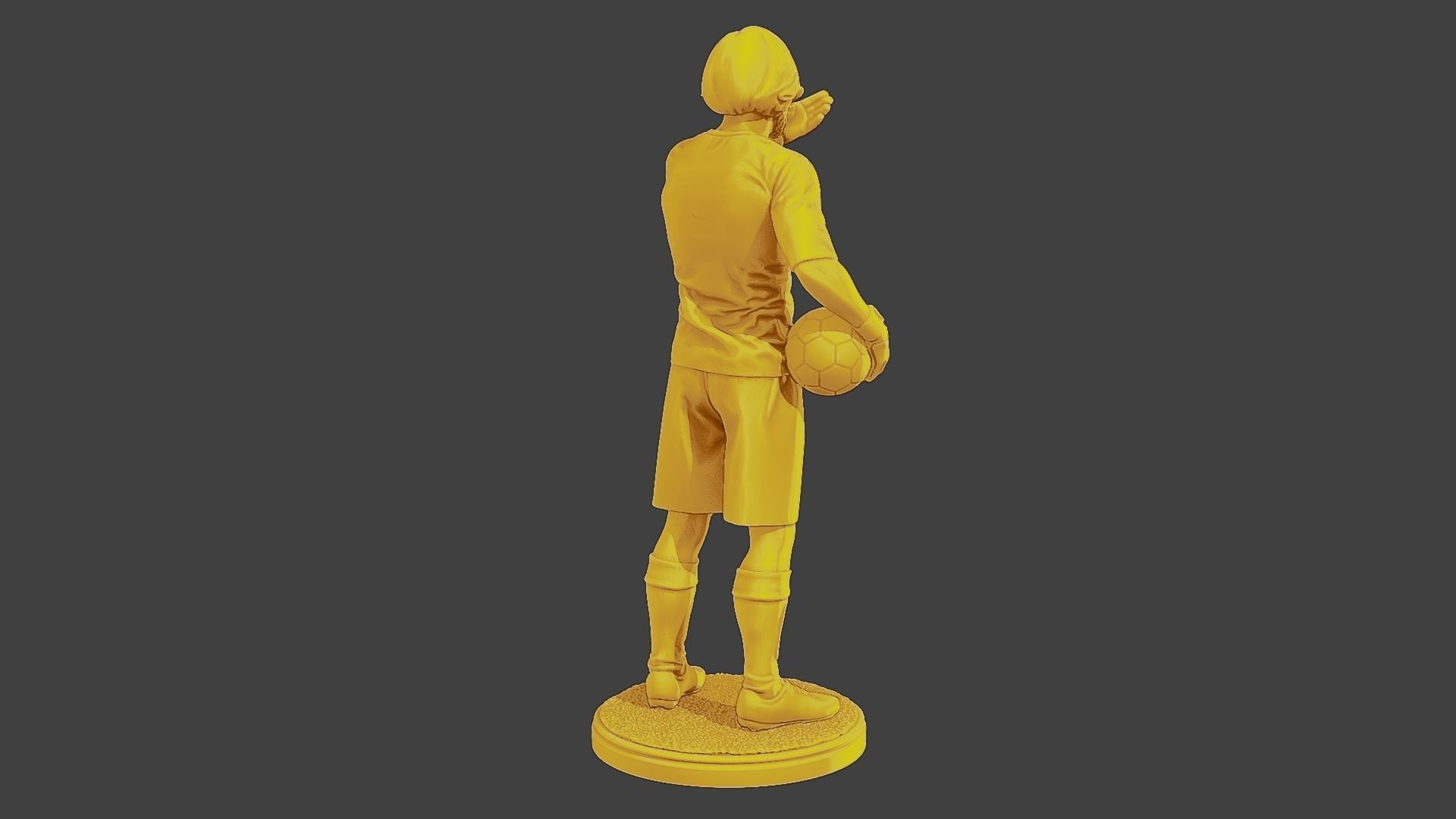 Soccer Player SP 030 3D print model_7