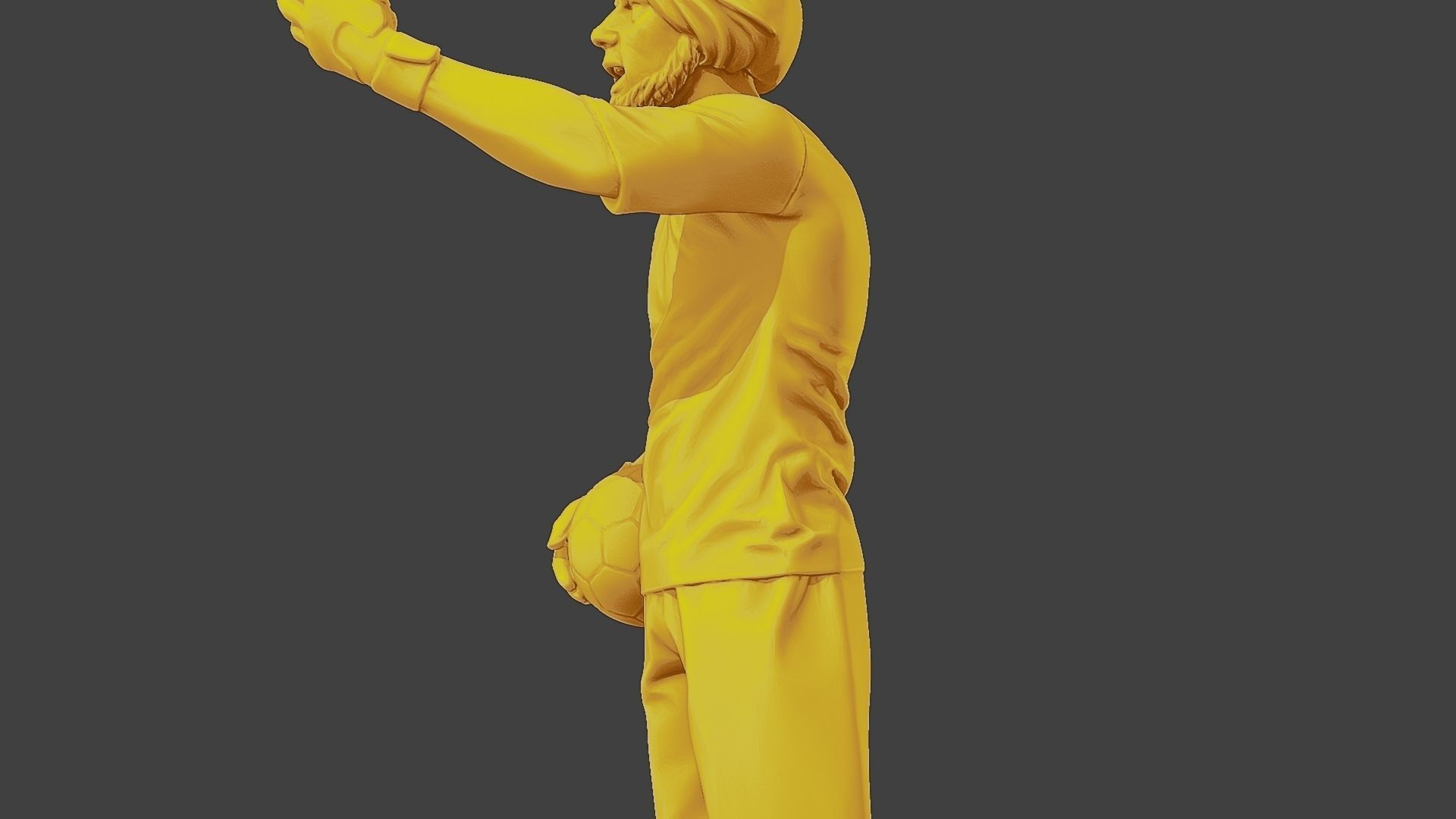 Soccer Player SP 030 3D print model_17