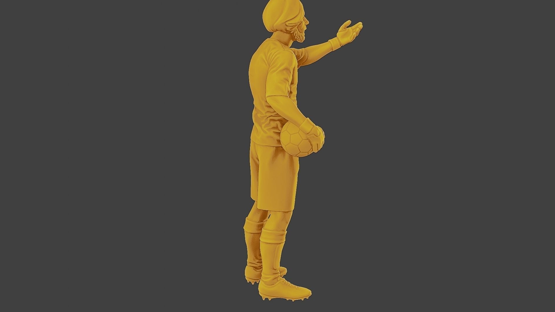 Soccer Player SP 030 3D print model_31