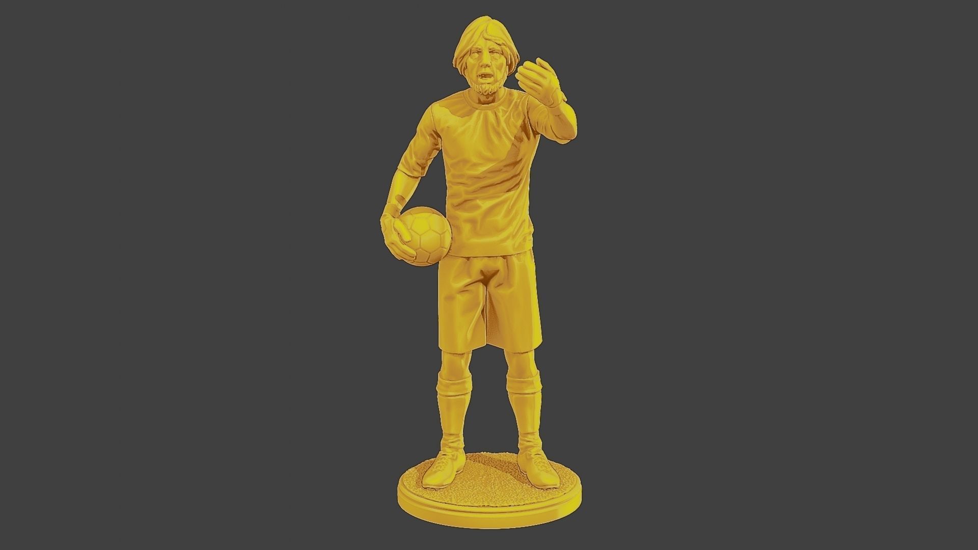 Soccer Player SP 030 3D print model_11