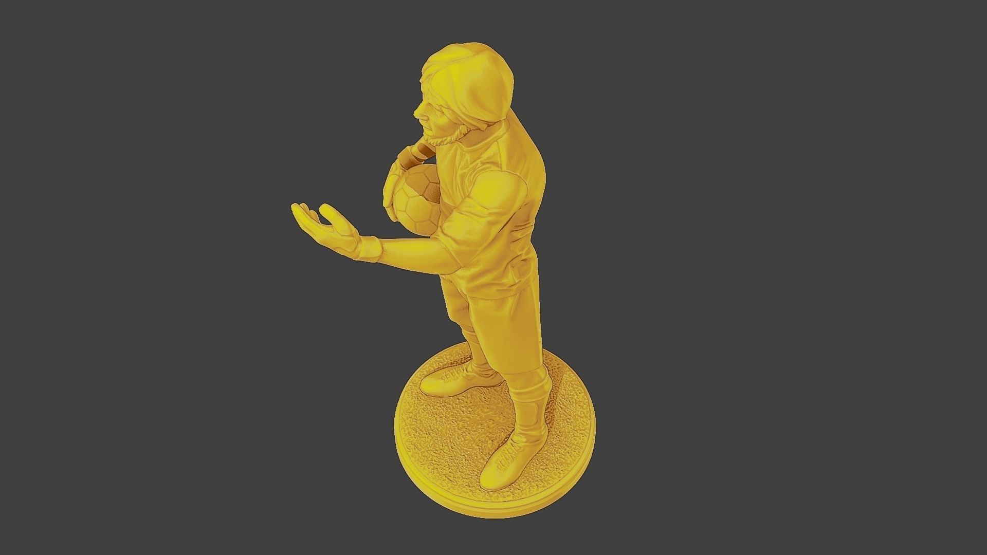 Soccer Player SP 030 3D print model_15