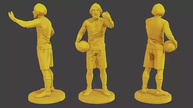 Soccer Player SP 030 3D print model