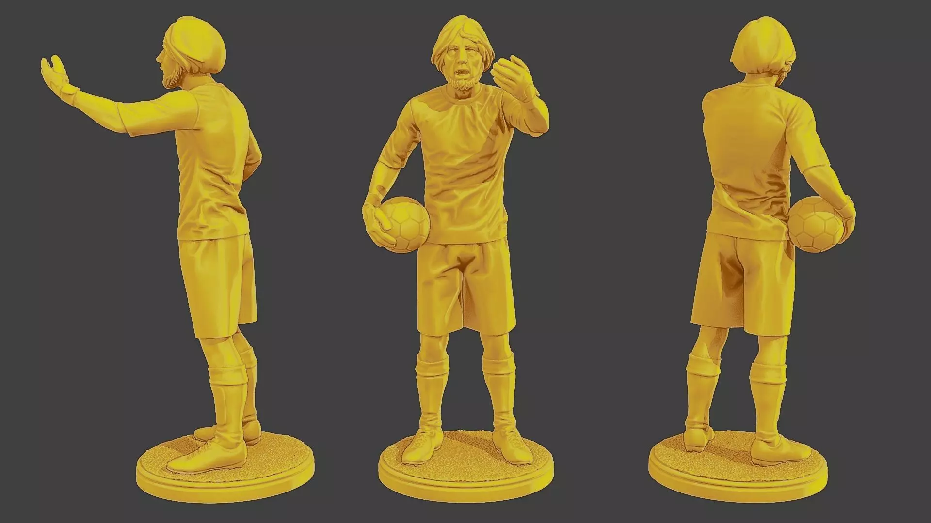 Soccer Player SP 030 3D print model_0