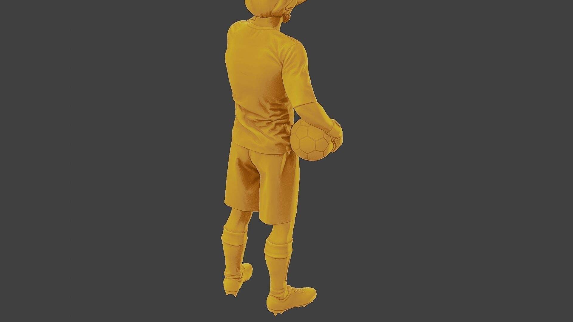 Soccer Player SP 030 3D print model_24