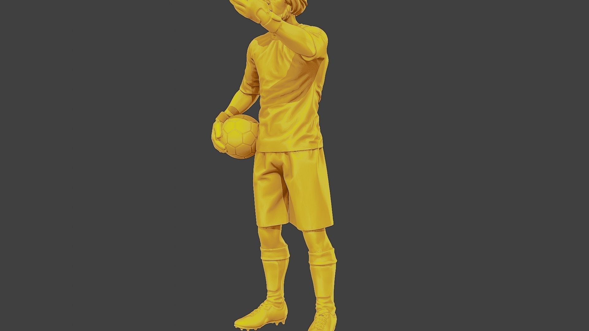 Soccer Player SP 030 3D print model_27