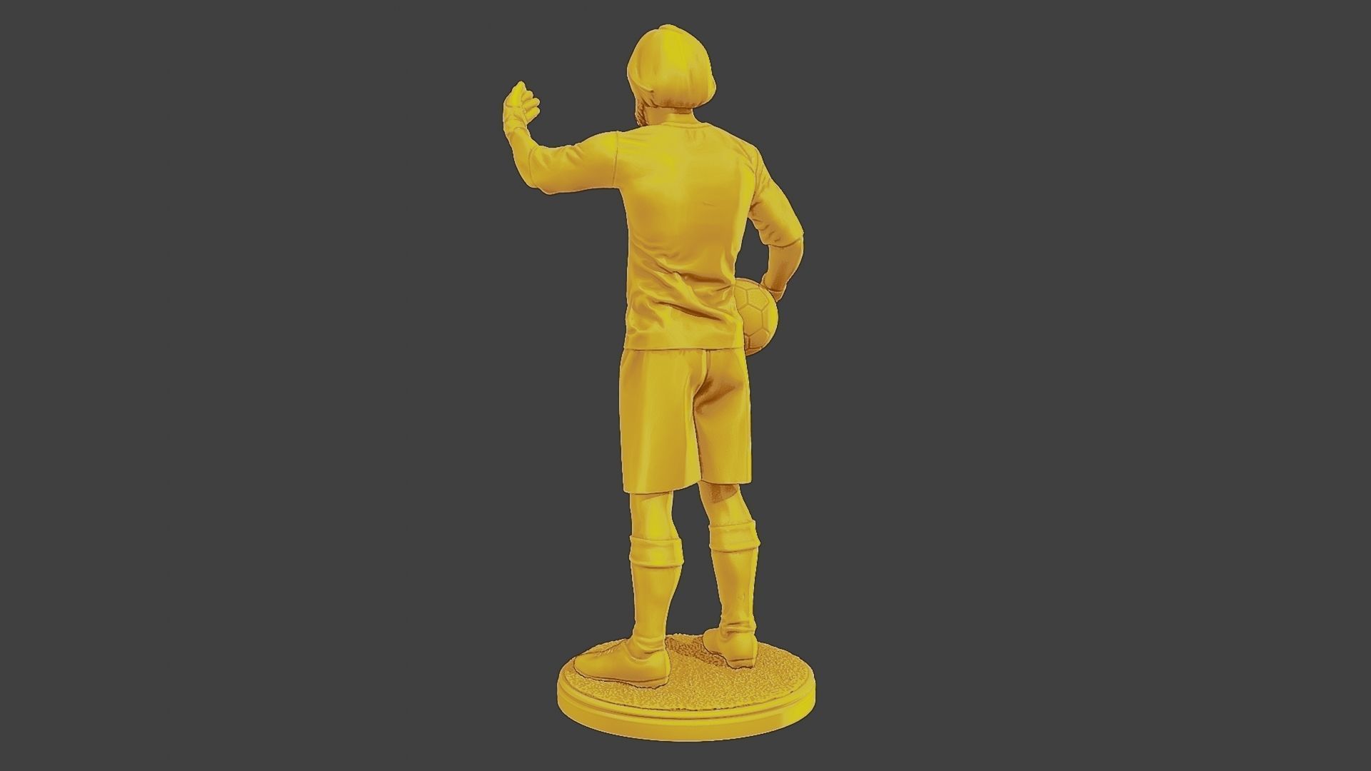 Soccer Player SP 030 3D print model_5