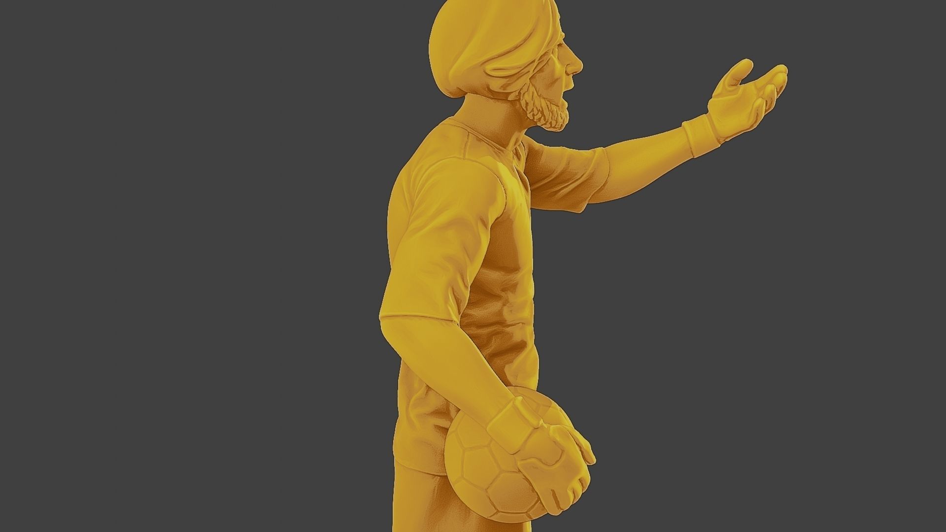 Soccer Player SP 030 3D print model_20