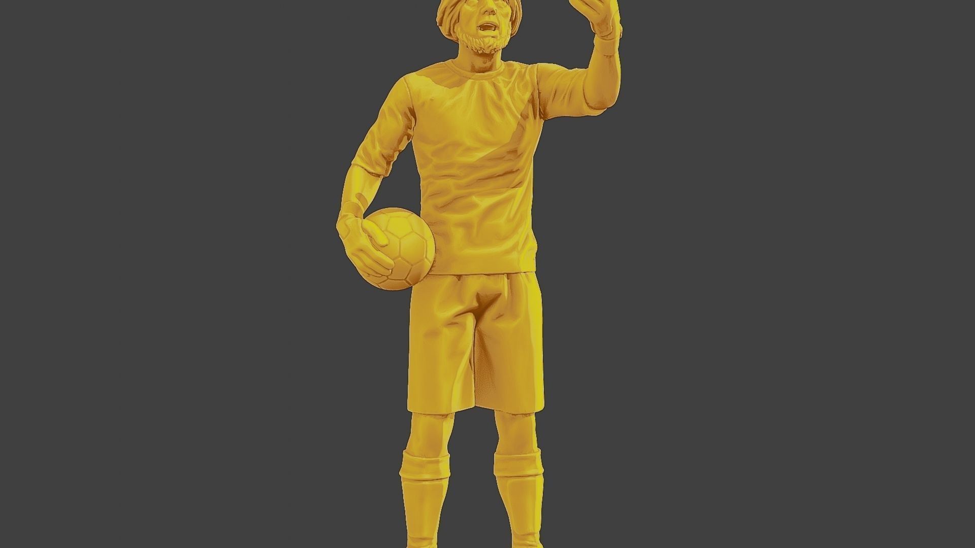 Soccer Player SP 030 3D print model_28