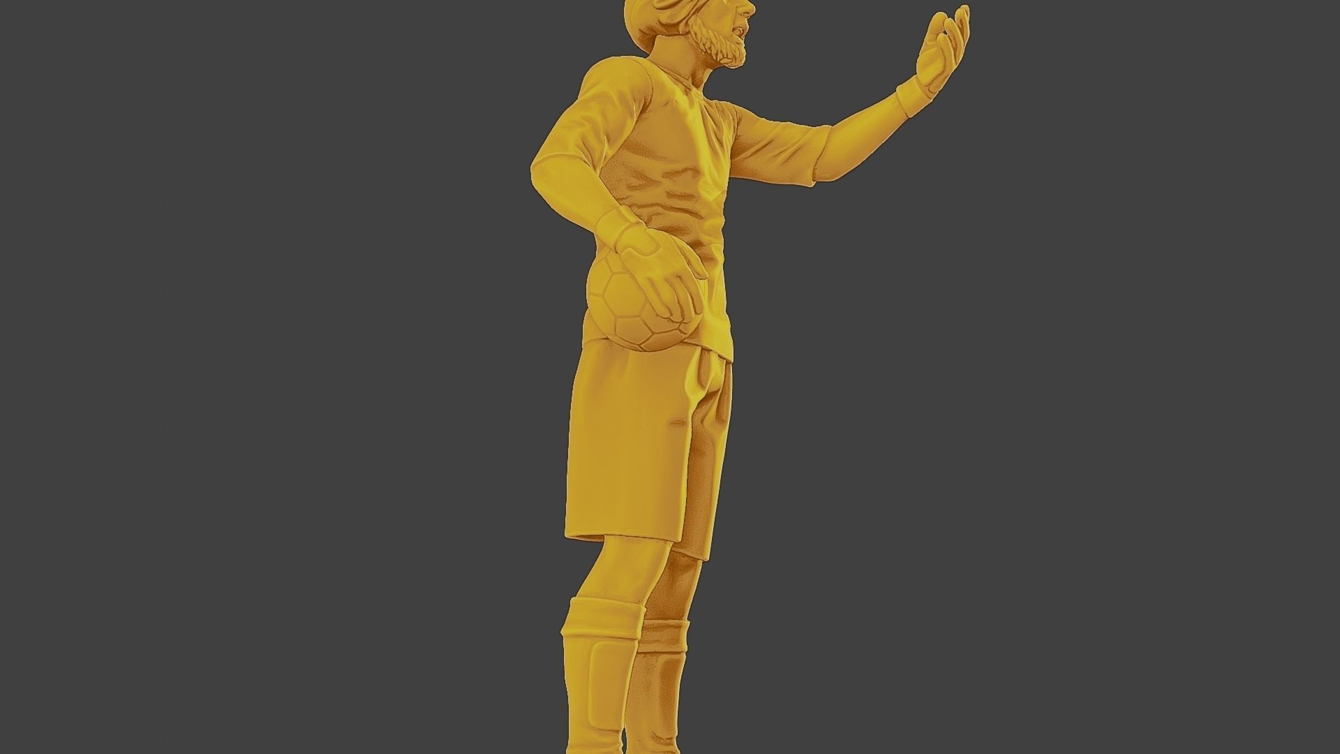 Soccer Player SP 030 3D print model_29