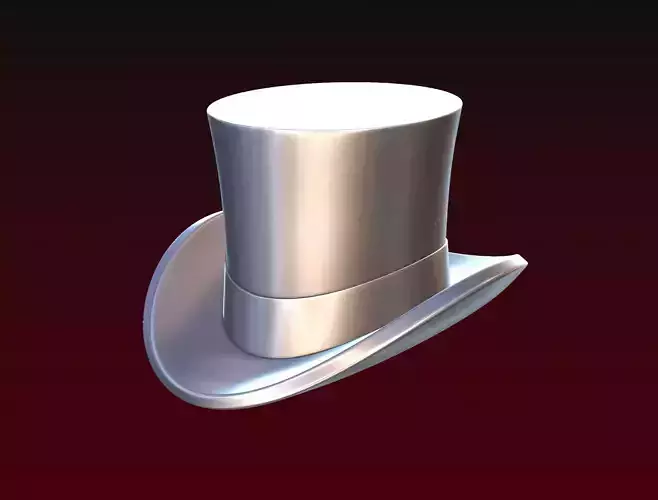 Top Hat 3D print model