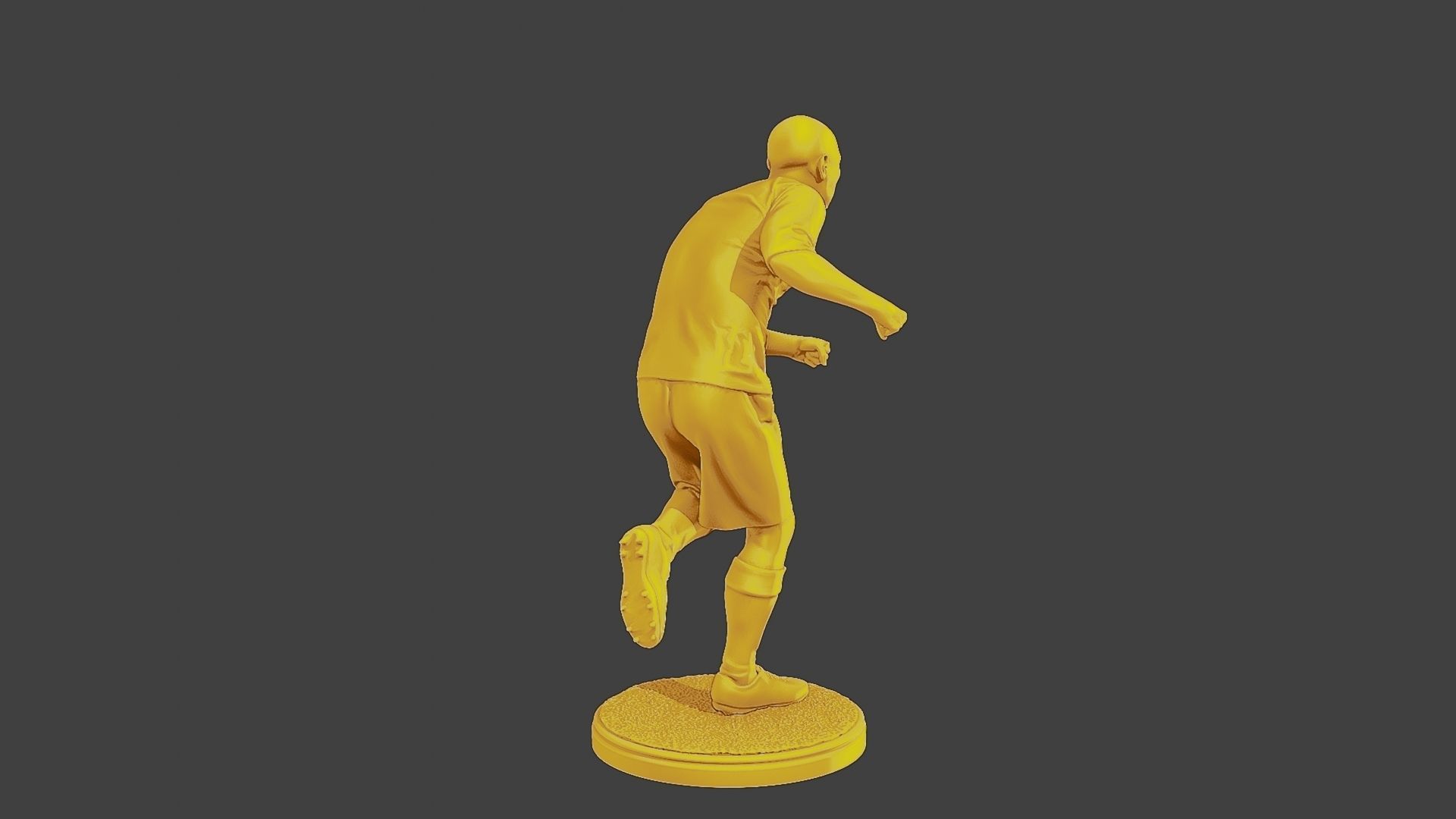 Soccer Player SP 033 3D print model_7