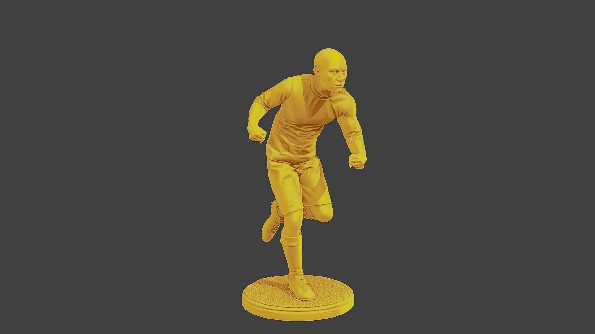Soccer Player SP 033 3D print model_10