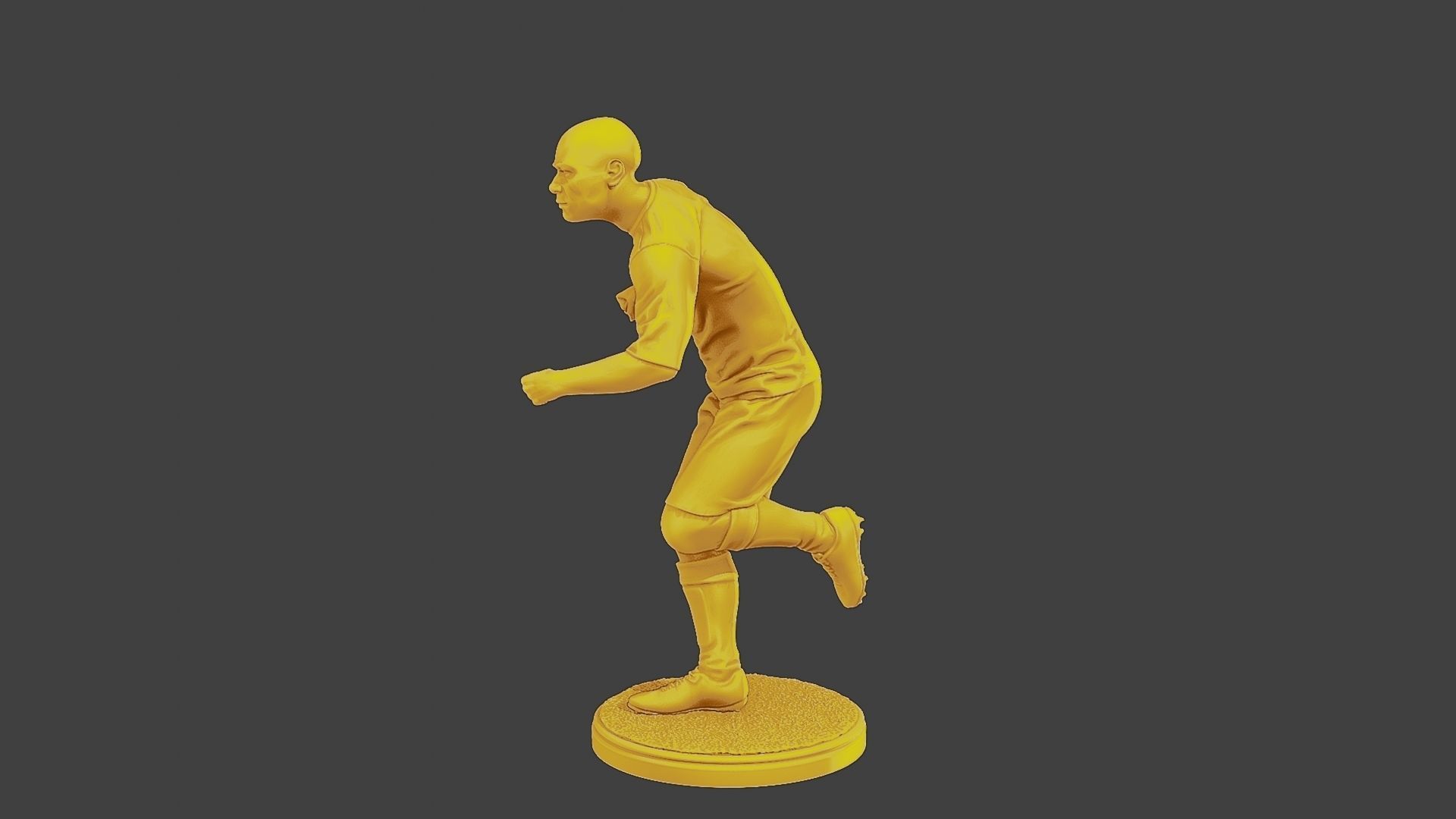 Soccer Player SP 033 3D print model_3