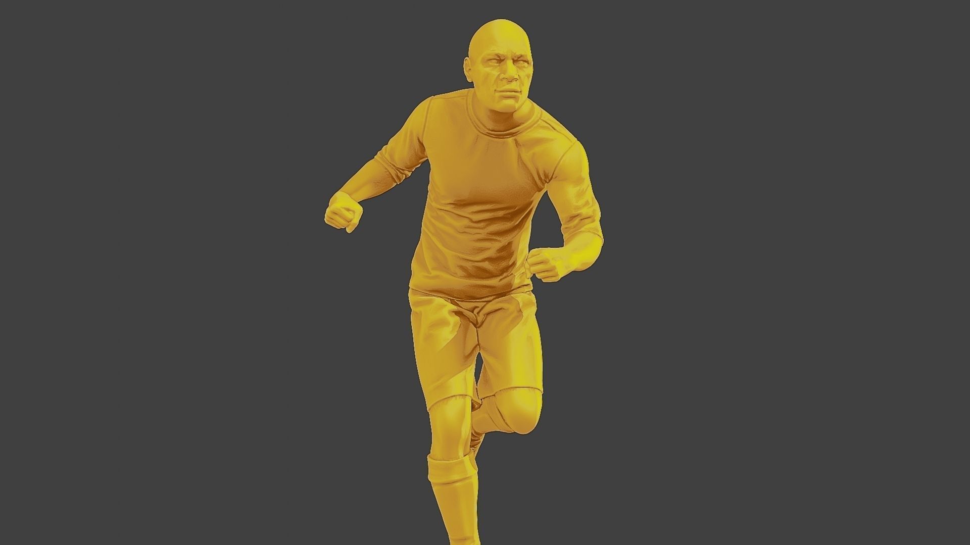 Soccer Player SP 033 3D print model_28