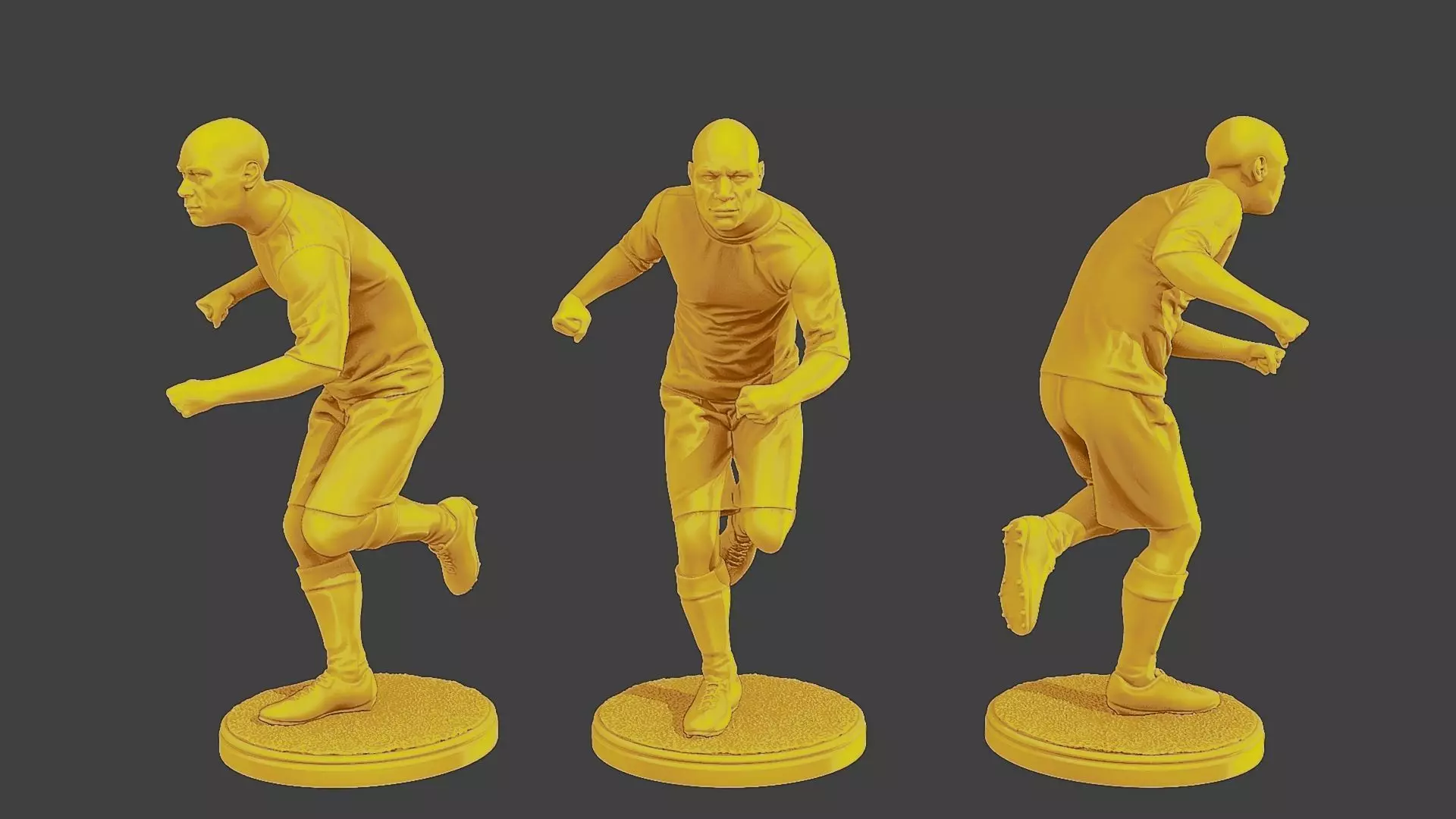 Soccer Player SP 033 3D print model_0