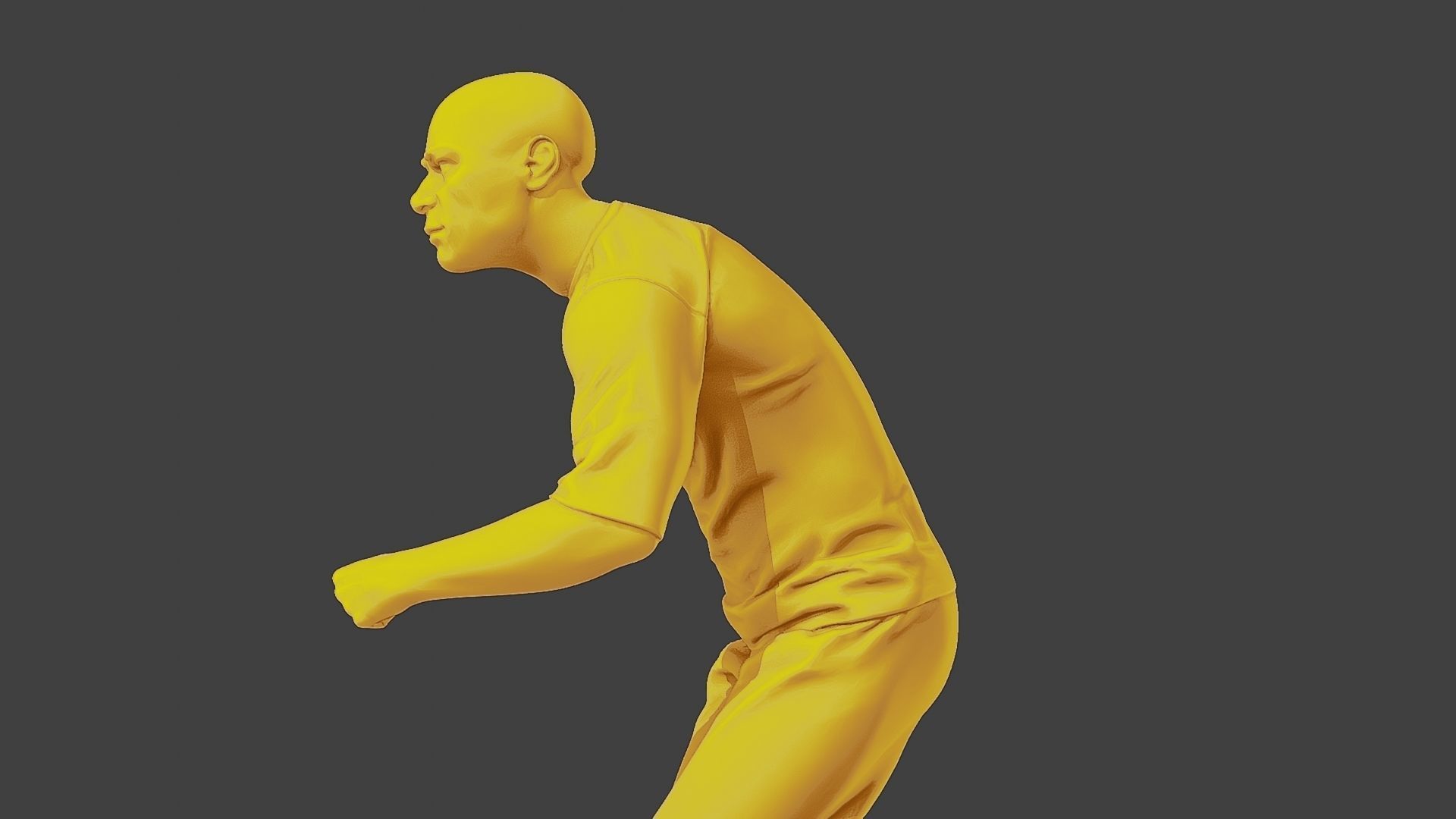 Soccer Player SP 033 3D print model_17
